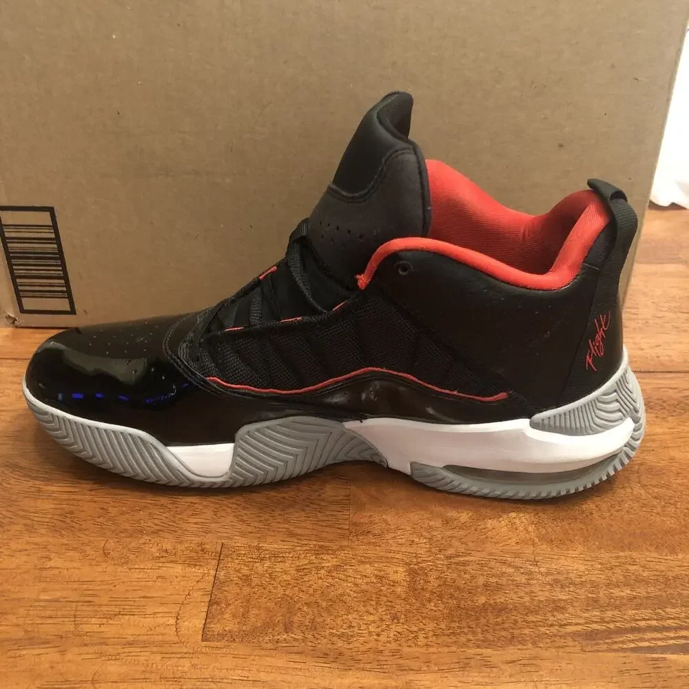 Nike Air Jordan Stay Loyal Men's Sneakers Black/Chile Red/White, Size 11 DB2884